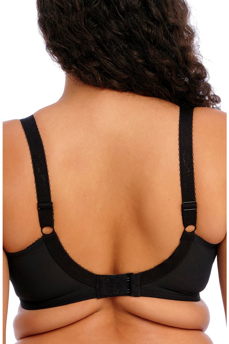 Namrah Underwire Plunge Bra, Alternate, color, JET