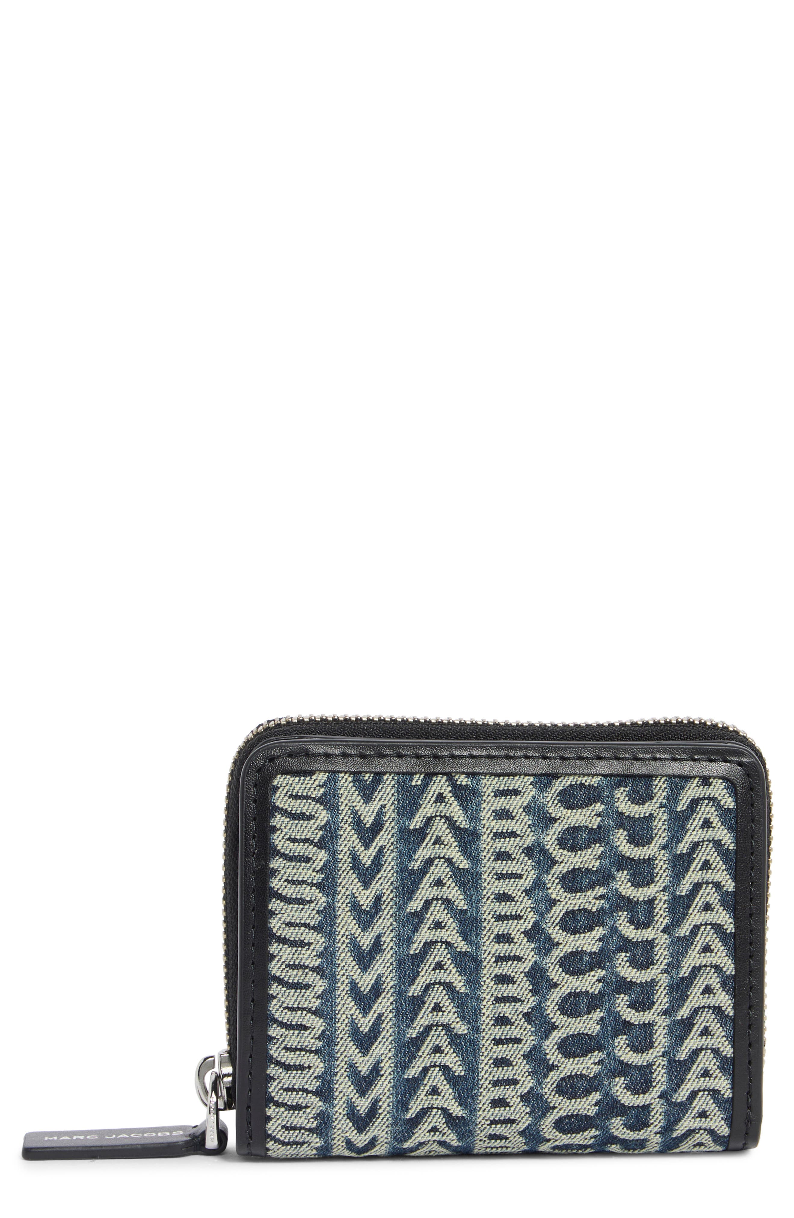 Monogram Denim Bifold Wallet