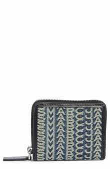 Monogram Denim Bifold Wallet