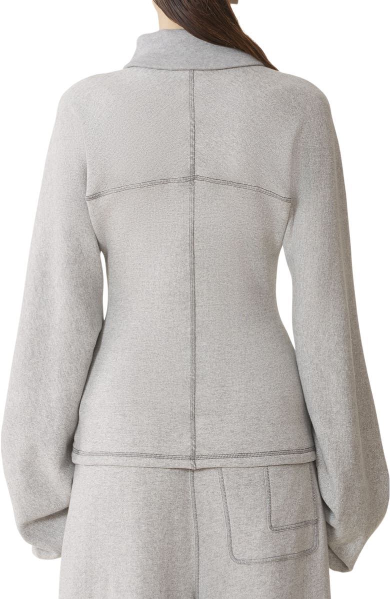 Lanvin Cotton Jersey Jacket, Alternate, color, 