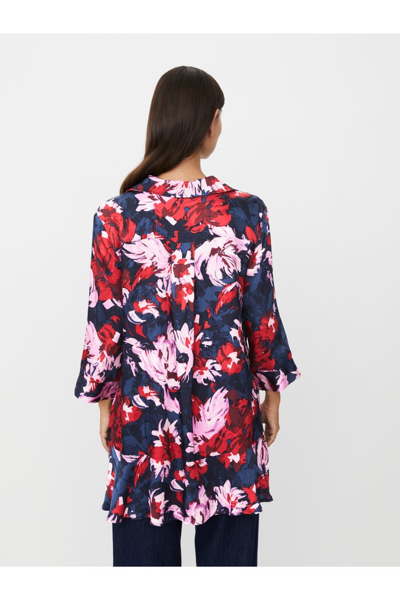 MaGalvora Tunic Top, Alternate, color, Scarlet Sage