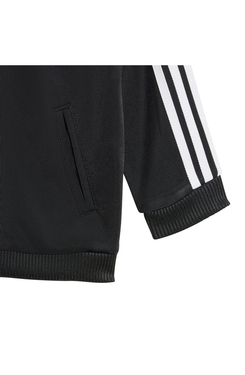 adidas Firebird Recycled Polyester Track Jacket & Pants Set, Alternate, color, Black