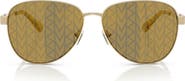 Michael Kors 61mm Biarritz Pilot Sunglasses