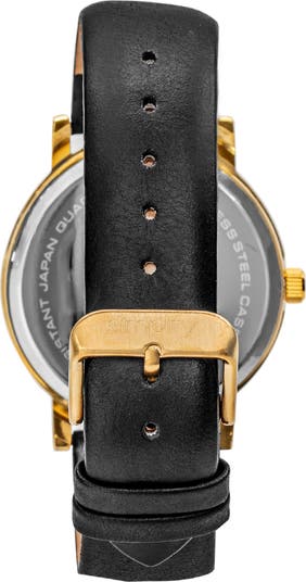 The 7000 Leather-Band Watch