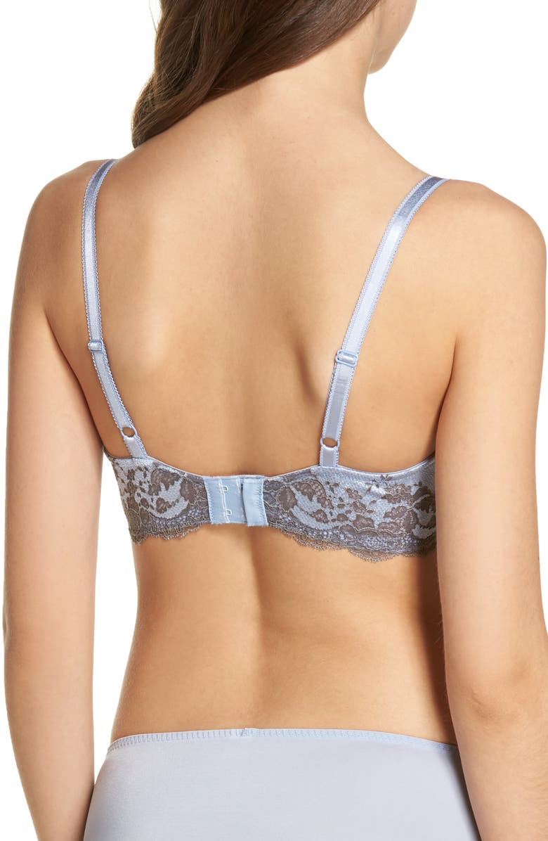 Wacoal 'Lace Affair' Underwire Balconette Bra, Alternate, color, 