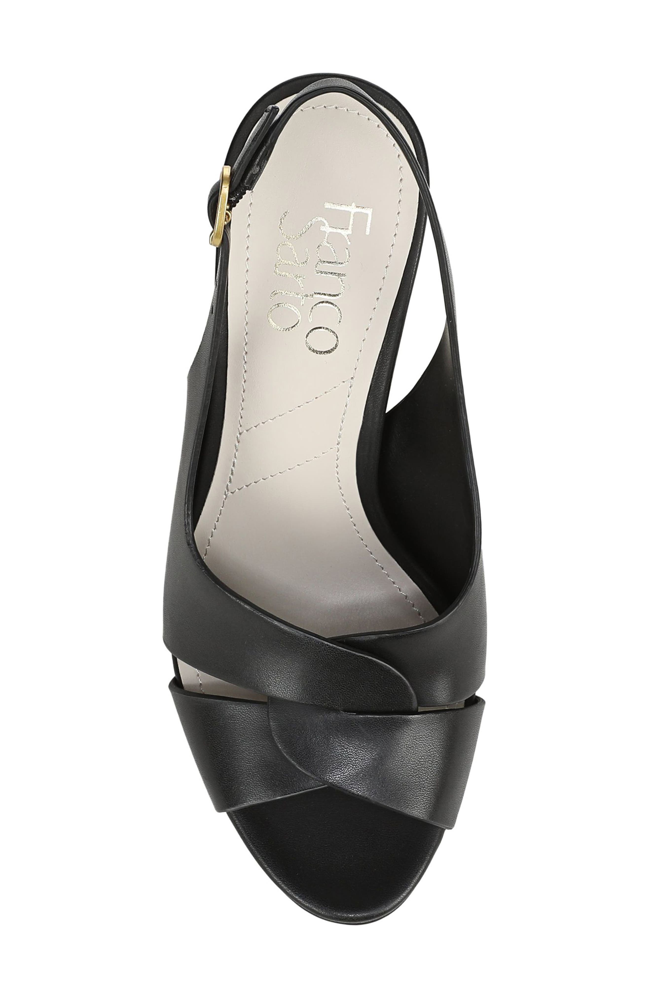 Hatsy Slingback Sandal, Alternate, color, BLACK