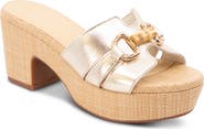 Chocolat Blu Gianna Platform Slide Sandal