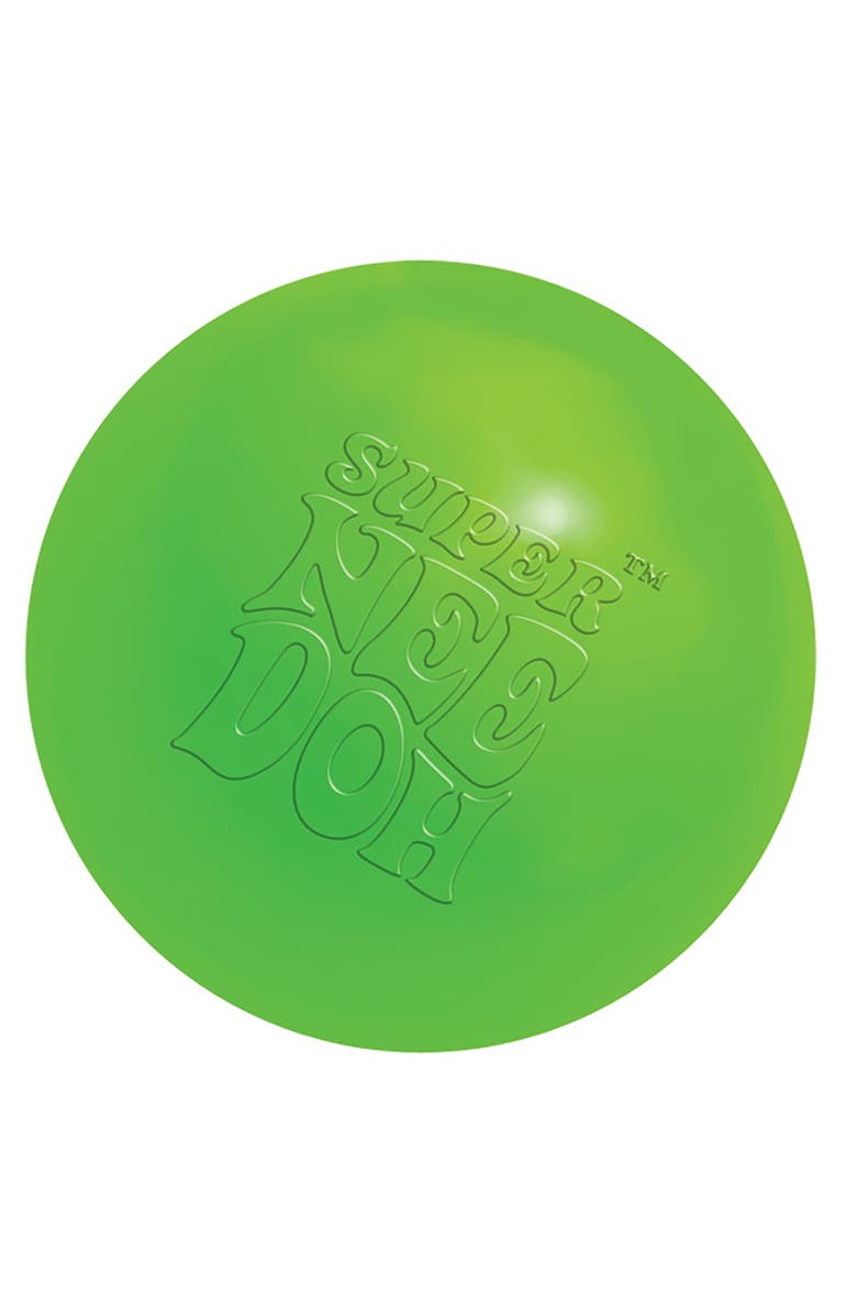 Schylling Super NeeDoh The Groovy Glob! Squishy, Squeezy, Stretchy Stress Ball - Colors Vary, Alternate, color, 