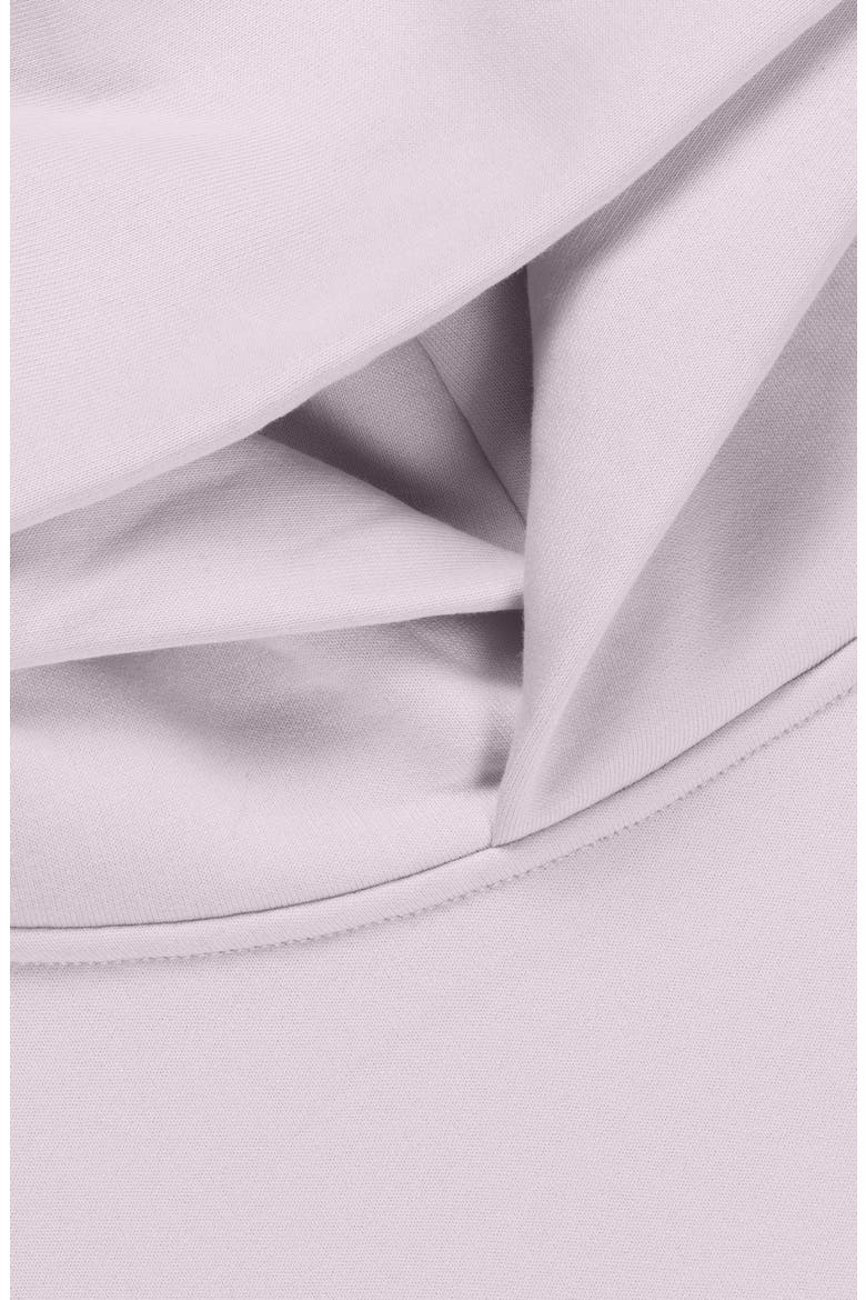 Butterfly Relaxed Midweight Fleece Pullover Hoodie, Alternate, color, Orchid