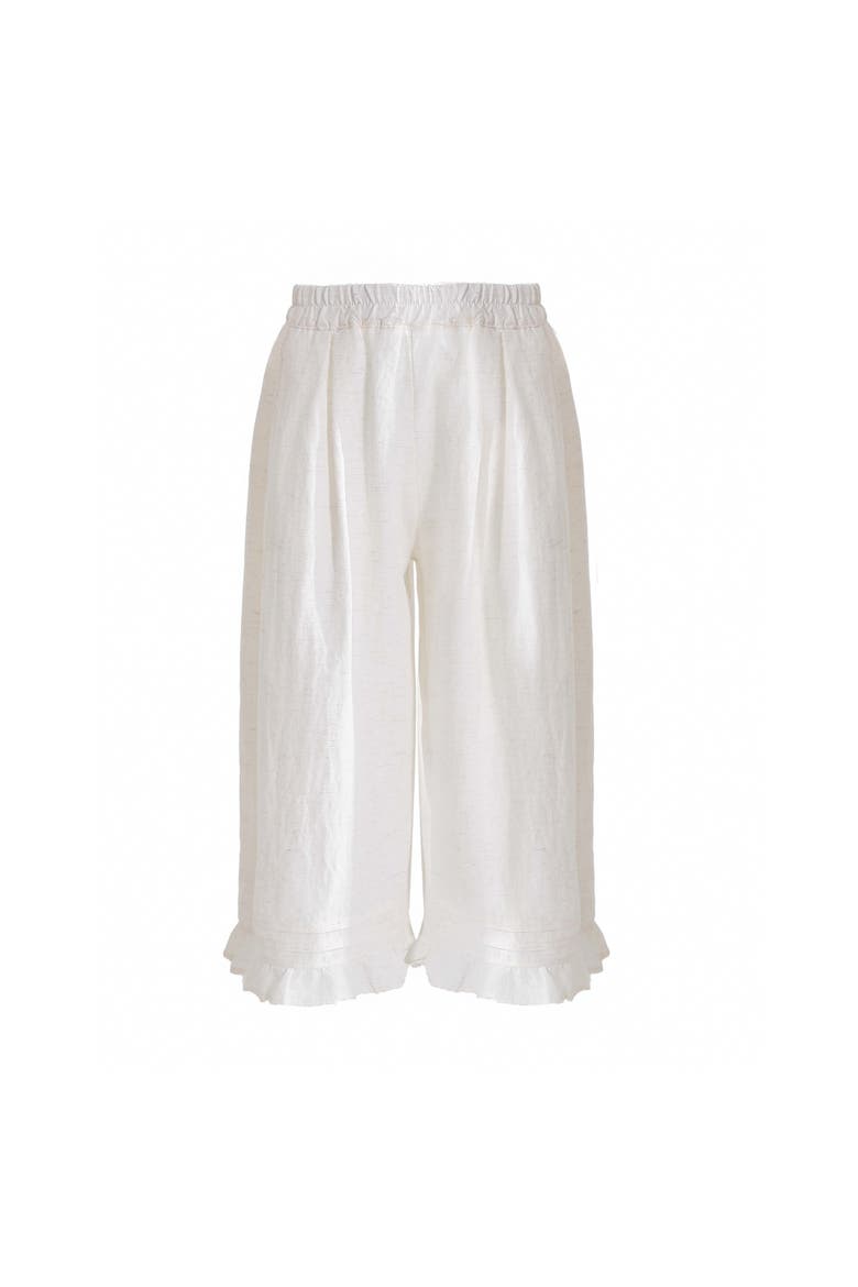 Ruffle Pants Set, Alternate, color, Grey