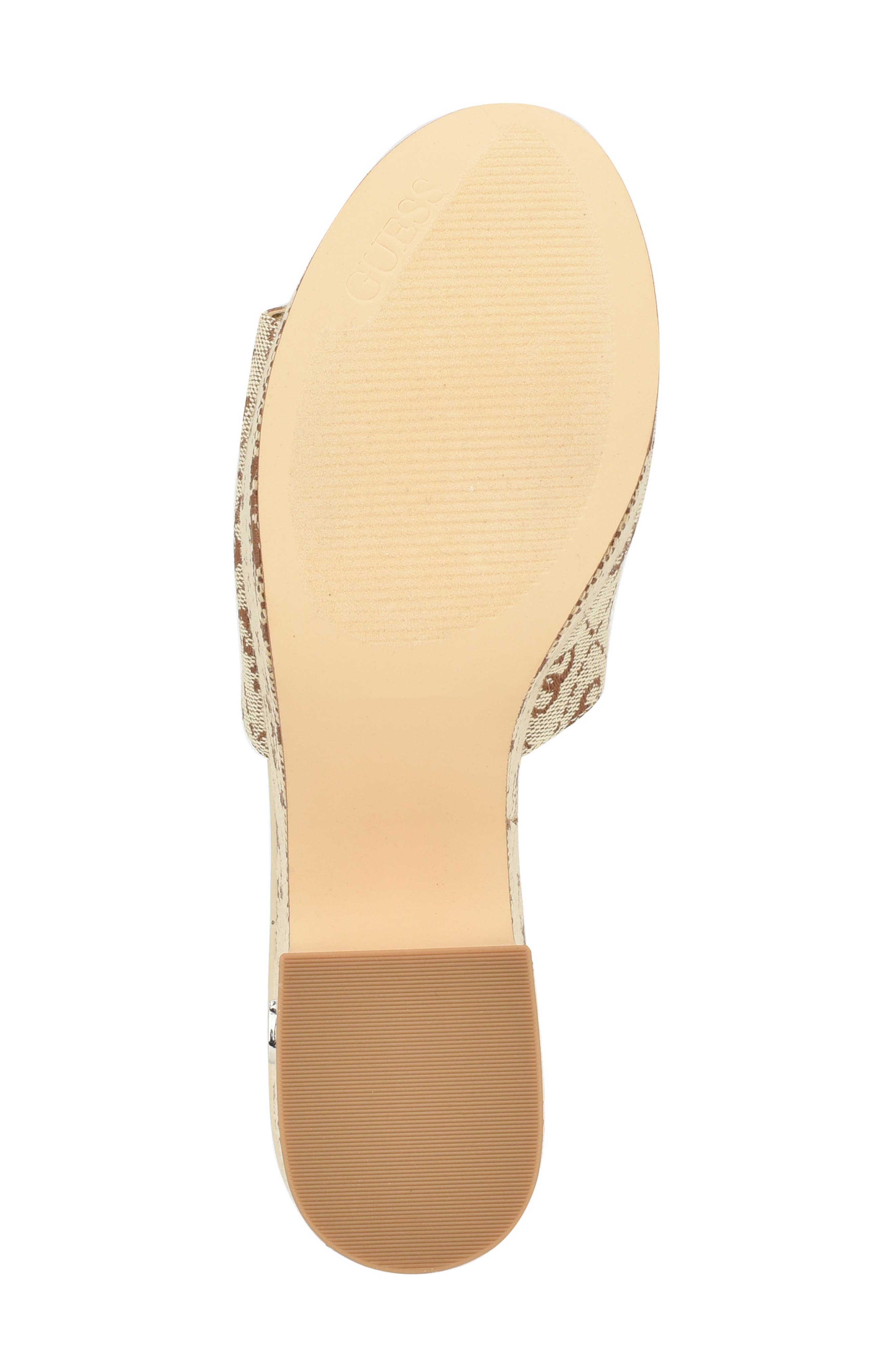 GUESS Yapplea Platform Slide Sandal, Alternate, color, 