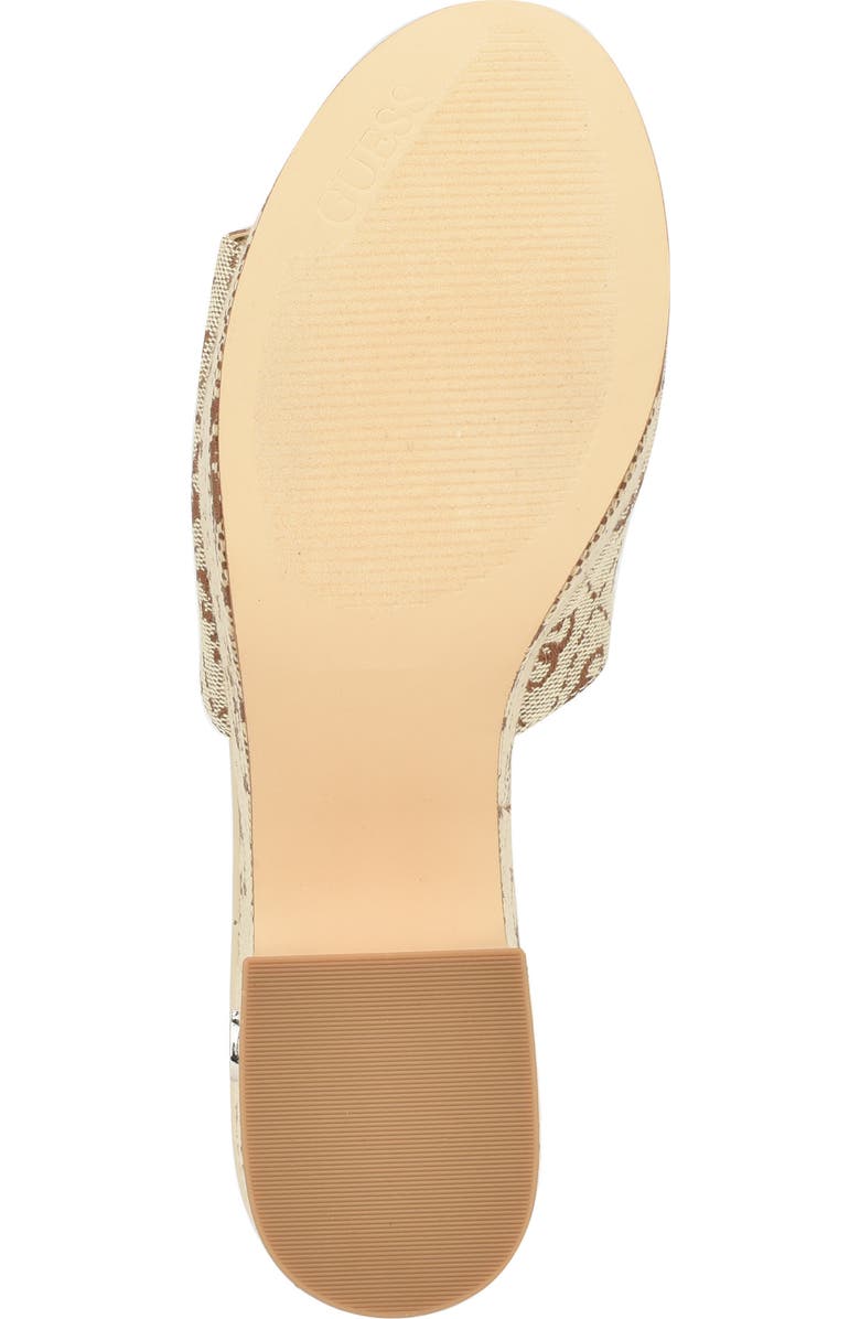 GUESS Yapplea Platform Slide Sandal, Alternate, color,