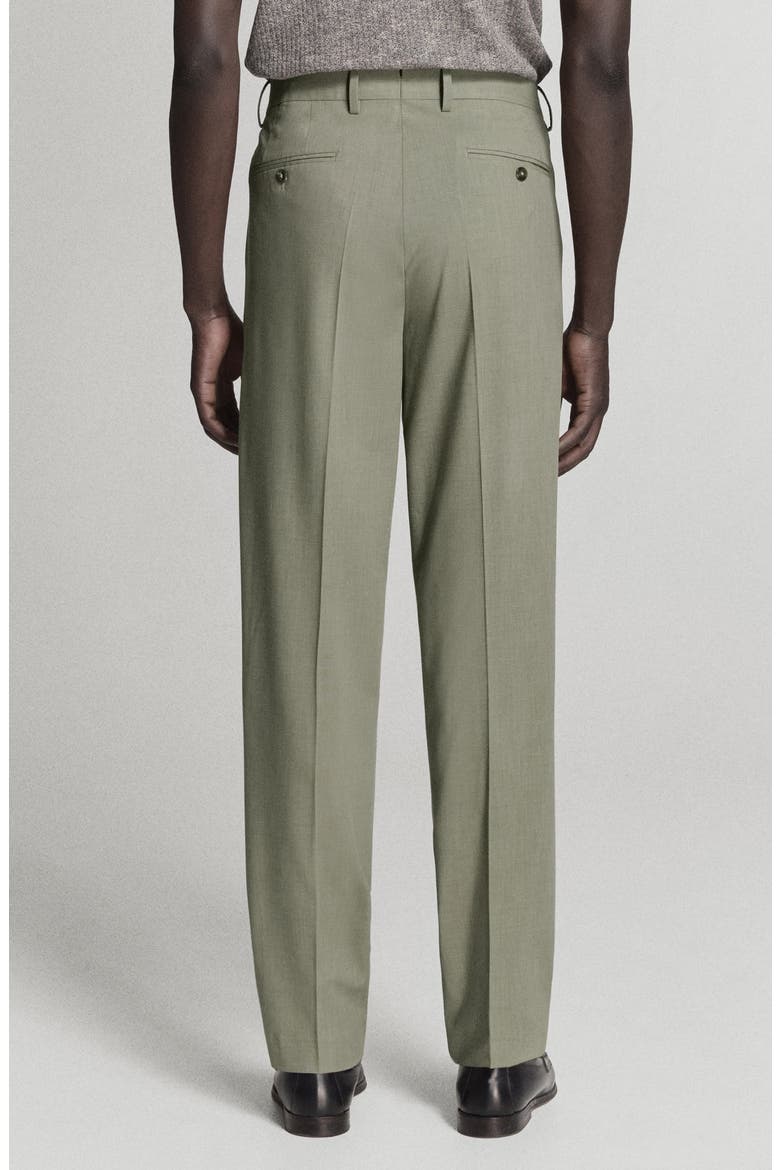 Milan Slim Fit Suit Pants, Alternate, color, GREEN