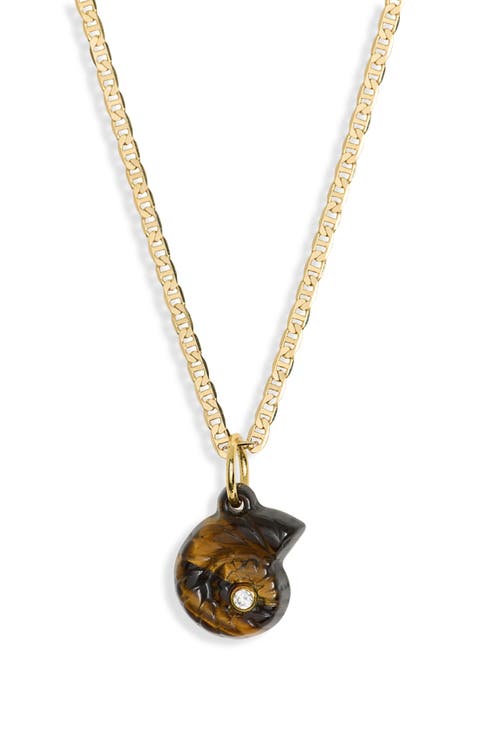 Protection Cove Tiger's Eye Pendant Necklace