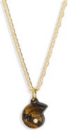 Child of Wild Protection Cove Tiger's Eye Pendant Necklace