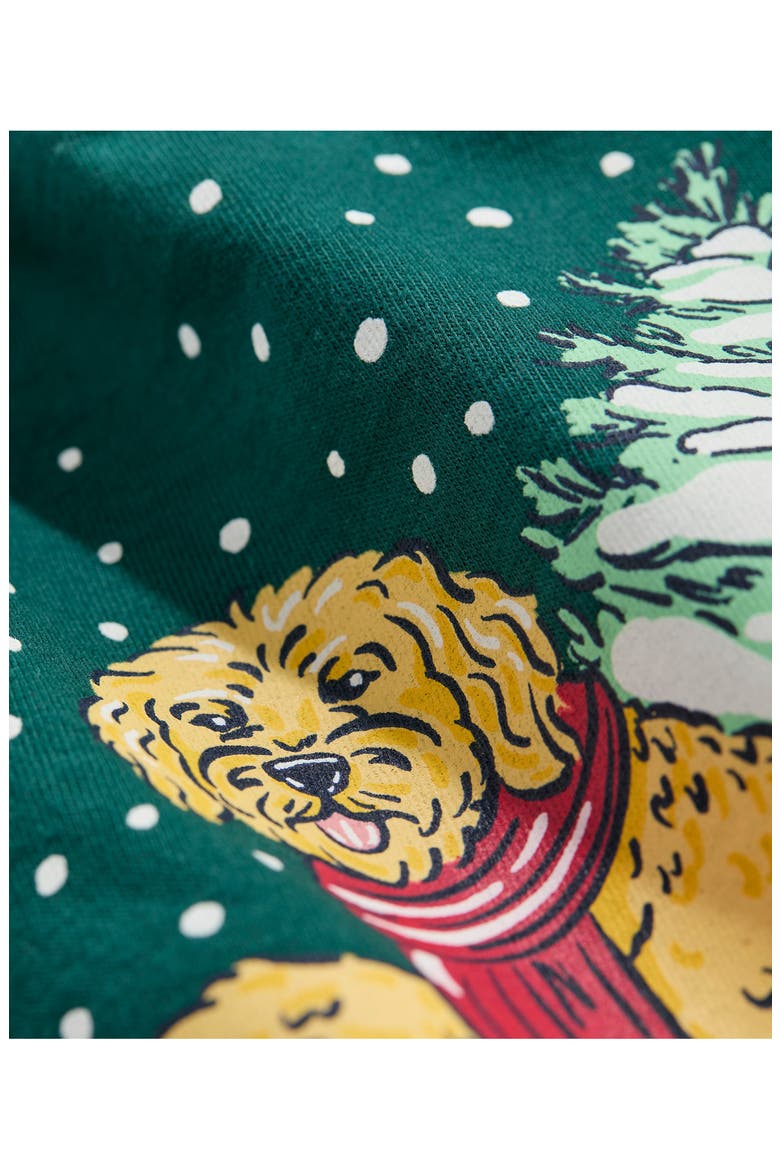 Kids' Long Sleeve Cotton Graphic Pocket T-Shirt, Alternate, color, CHARLESTON GREEN