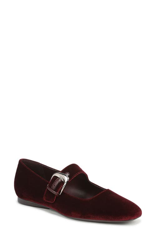 Naturalizer Cosmic Mary Jane Flat In Burgundy