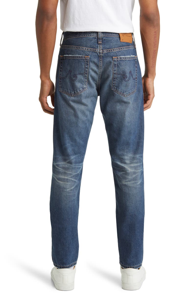 AG Dylan Satin Side Skinny Fit Jeans, Alternate, color, 