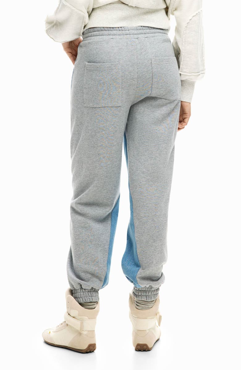 Desigual Hybrid Jogger Jeans, Alternate, color, Light Blue