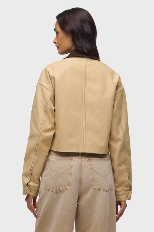 Hudson Jeans Chore Jacket In Brown