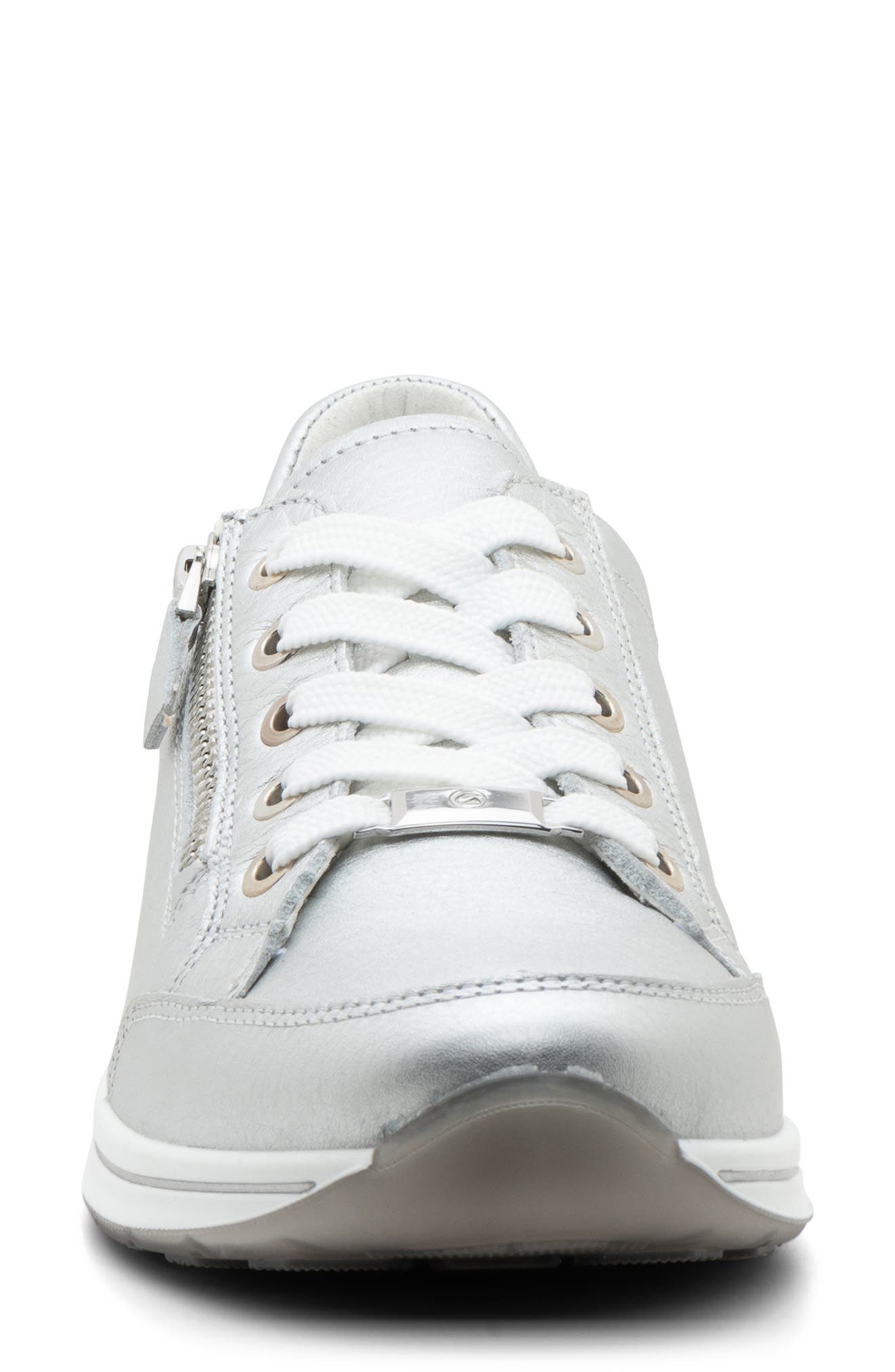 Oleanna Sneaker, Alternate, color, SILVER