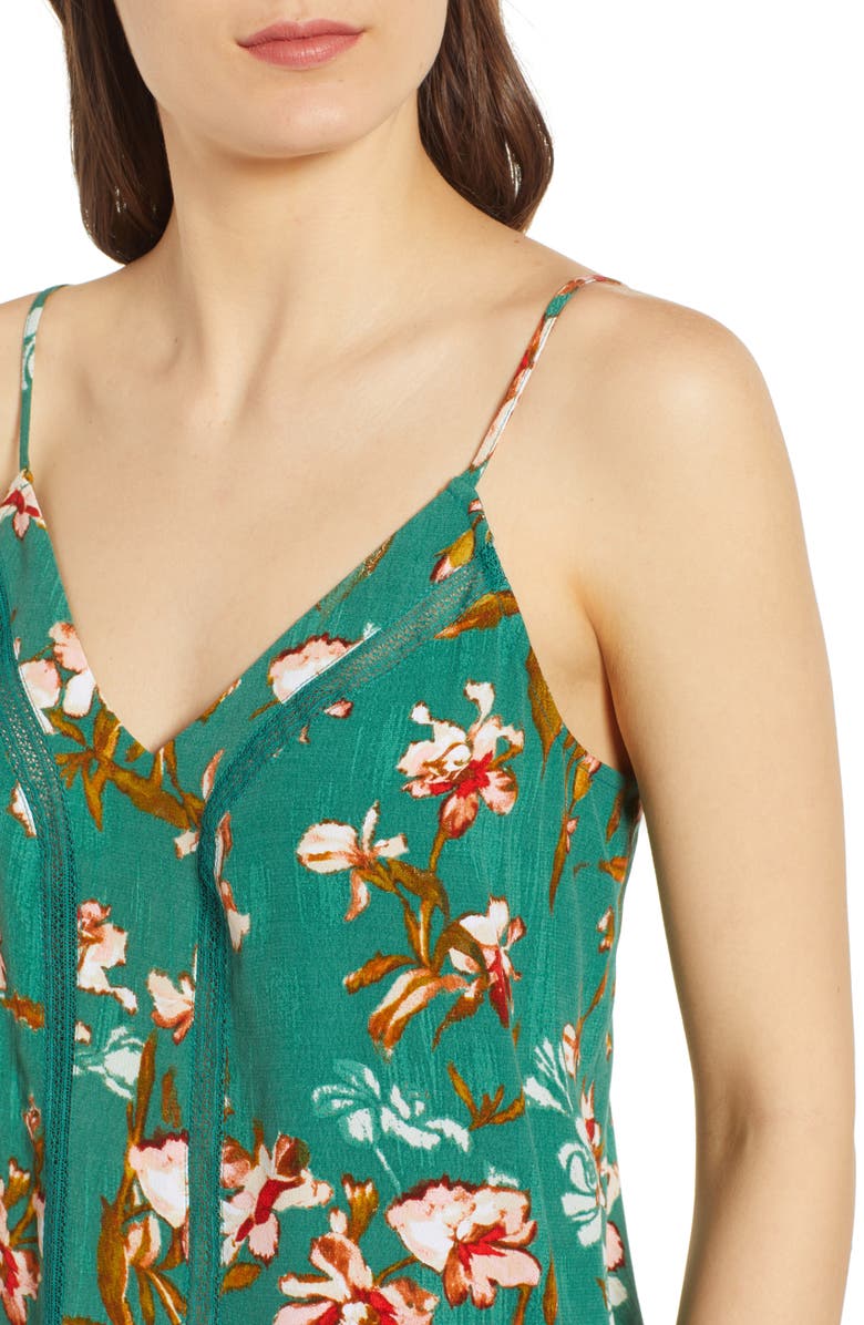 Hinge Lace Inset Camisole, Alternate, color, 