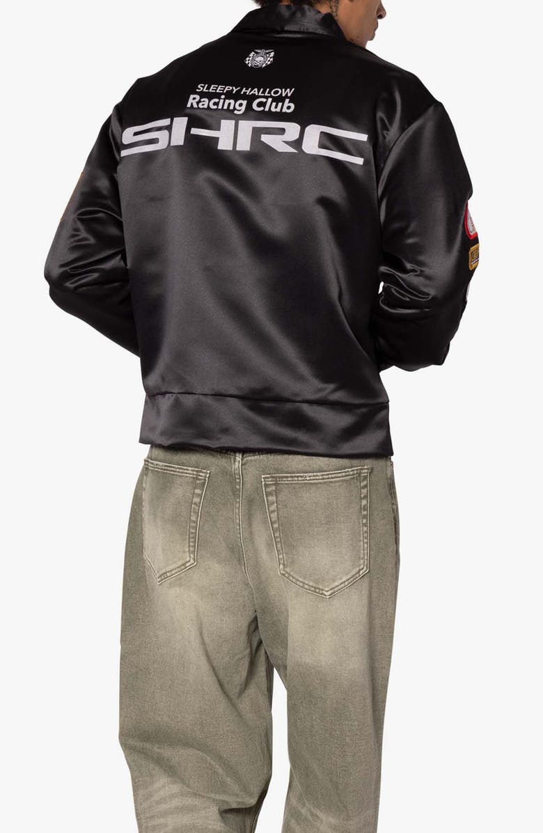 mnml SHRC Satin Mechanics Jacket, Alternate, color, Black