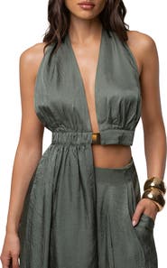 JLUXLABEL Sundown Open Back Top