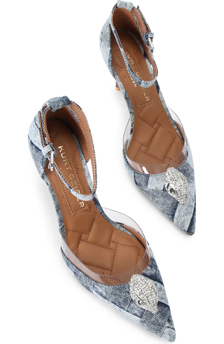 Kurt Geiger London Belgravia d'Orsay Ankle Strap Pump, Alternate, color,