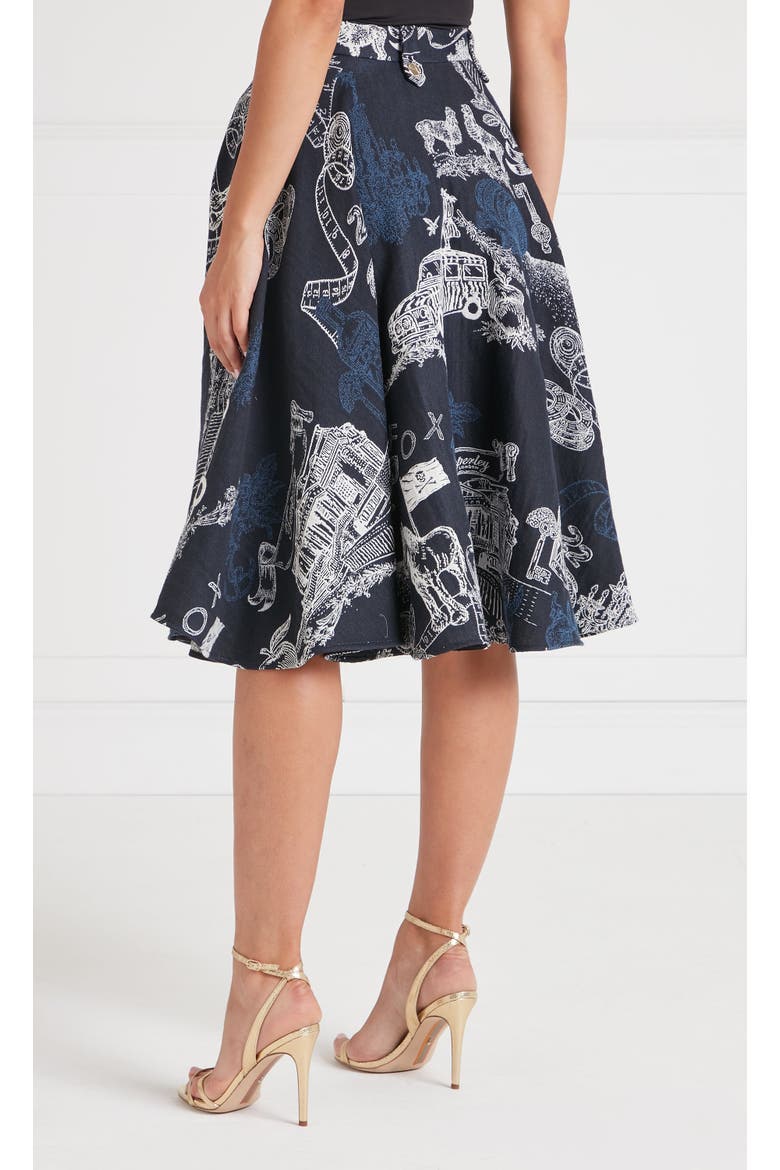 Anniversary Skirt, Alternate, color, Twilight