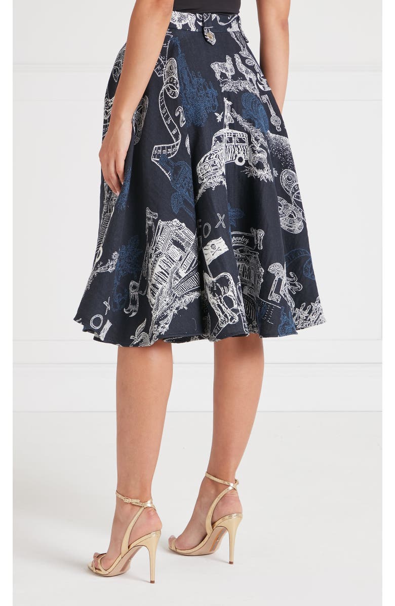 Temperly London Anniversary Skirt, Alternate, color, Twilight