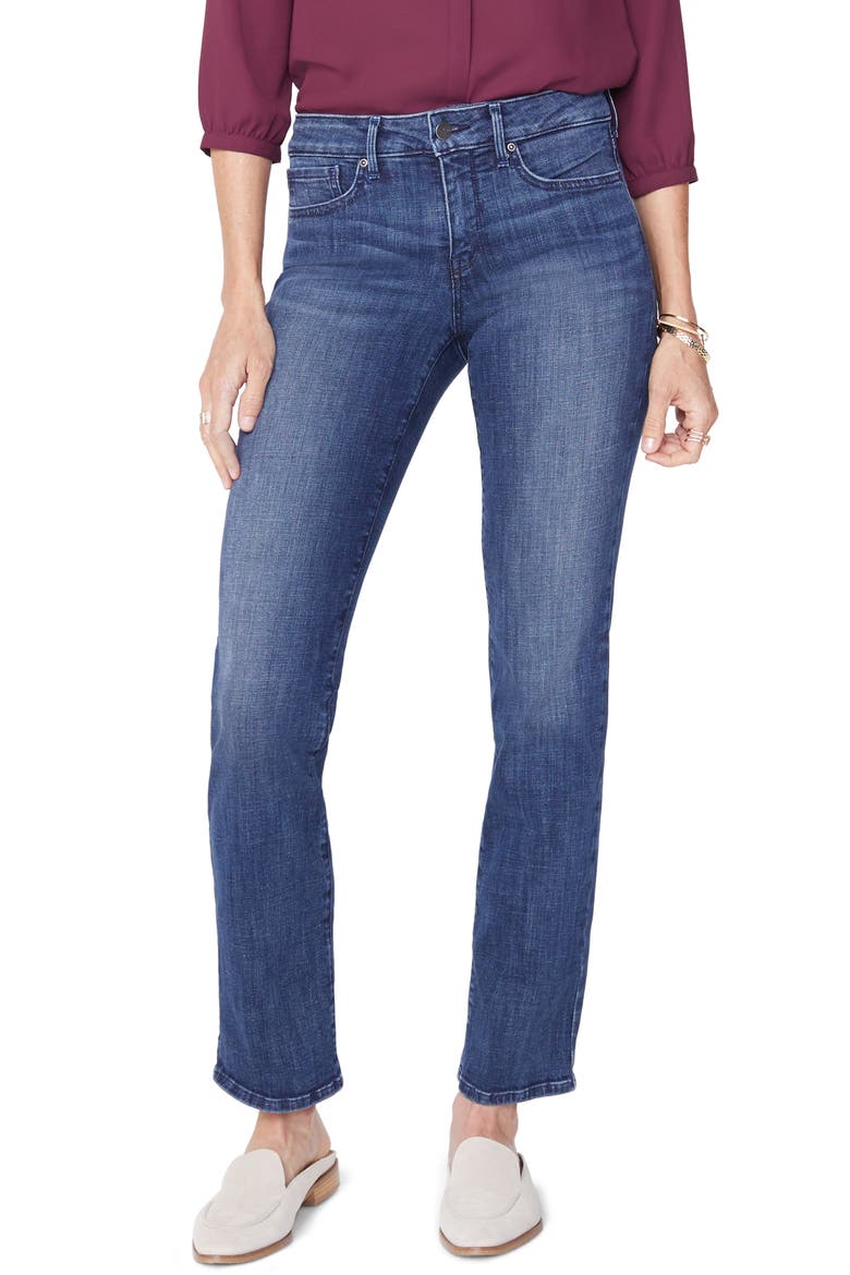 Marilyn Straight Leg Jeans, Main, color, LUPINE