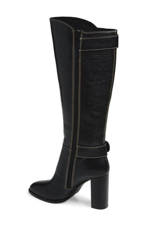 Jeffrey Campbell Chantel Knee High Boot In Black