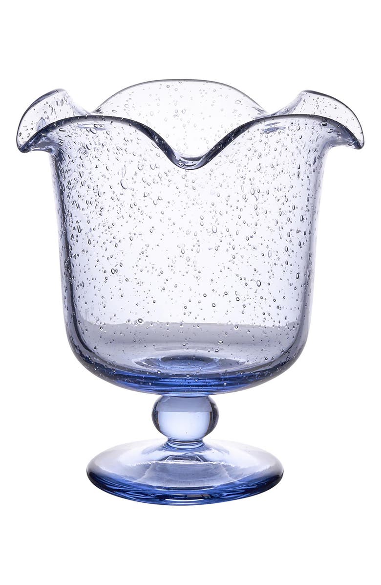 Juliska Provence Hurricane Vase, Main, color, Chambray