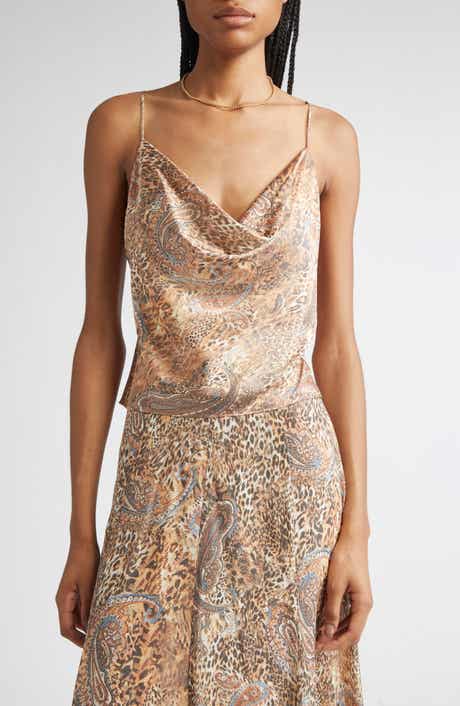 L'AGENCE Calista Cowl Neck Cami