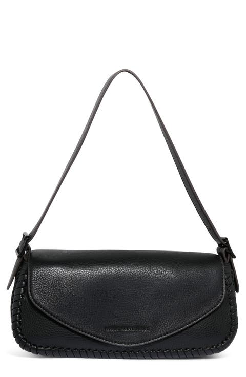 All for Love Leather Baguette Shoulder Bag