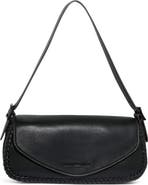 AIMEE All for Love Leather Baguette Shoulder Bag