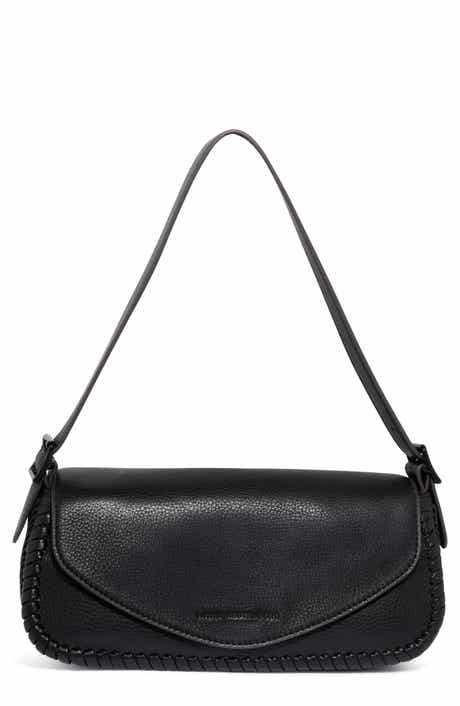 AIMEE All for Love Leather Baguette Shoulder Bag