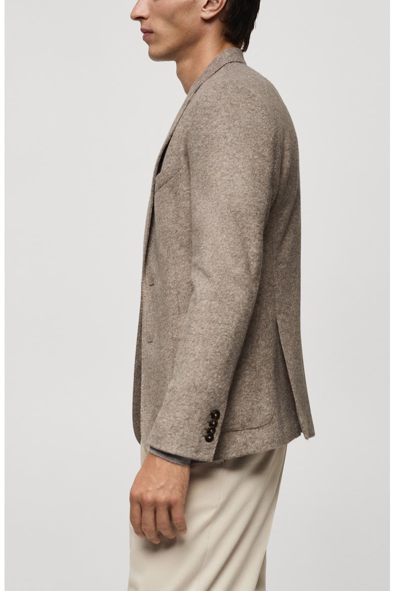 Slim Fit Serge Sport Coat, Alternate, color, BEIGE