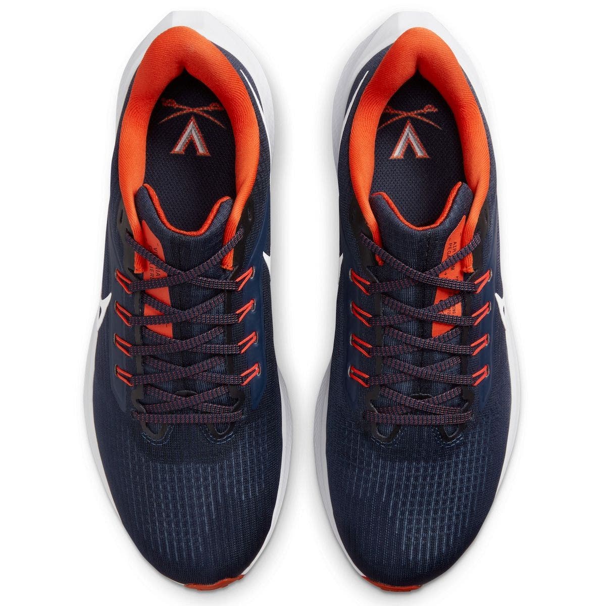 Nike Unisex Nike Navy Virginia Cavaliers Zoom Pegasus 39 Running Shoe, Alternate, color, 