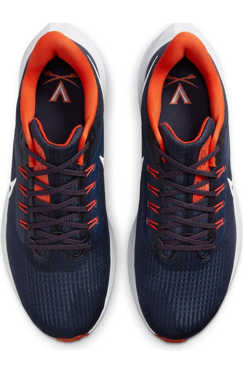 Nike Unisex Nike Navy Virginia Cavaliers Zoom Pegasus 39 Running Shoe, Alternate, color,