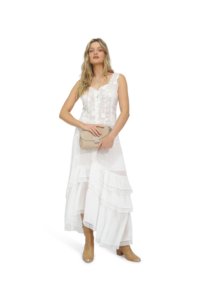 Future Lover Button Blouse, Alternate, color, White