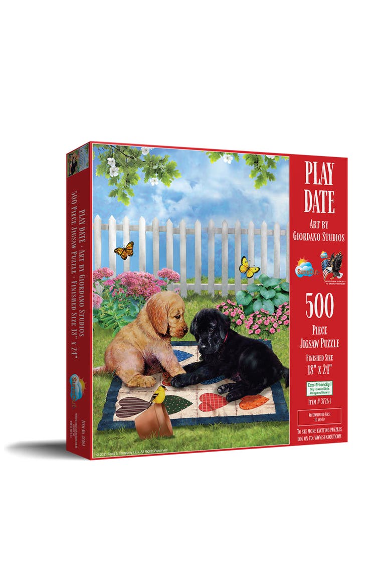 Play Date 500 piece Jigsaw Puzzle for Adults, Main, color, Multicolor