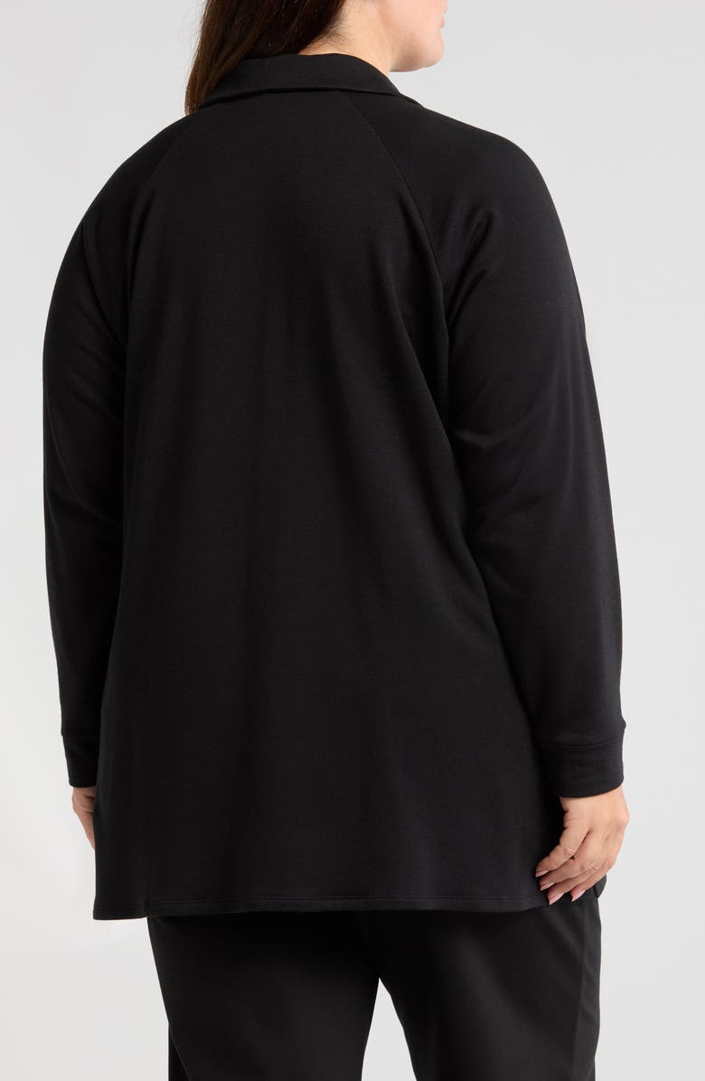 Classic Collar Brushed Terry Top