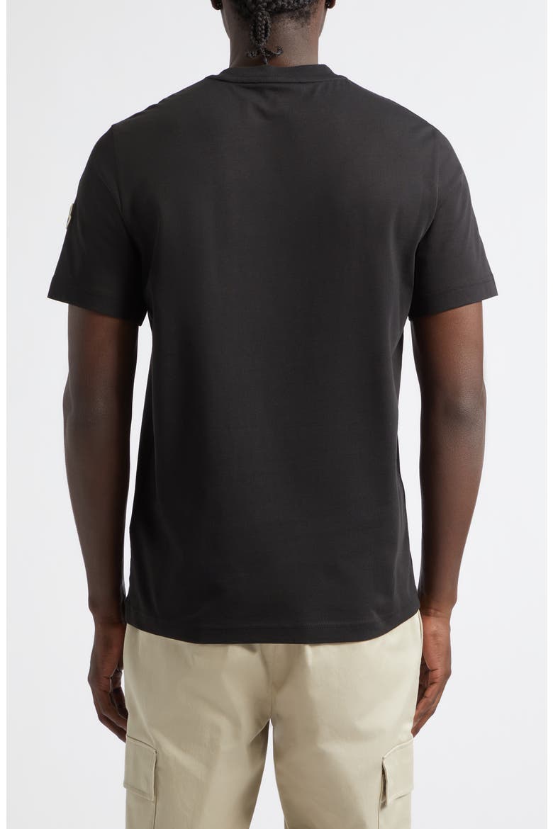 Logo Patch Graphic T-Shirt, Alternate, color, BLACK