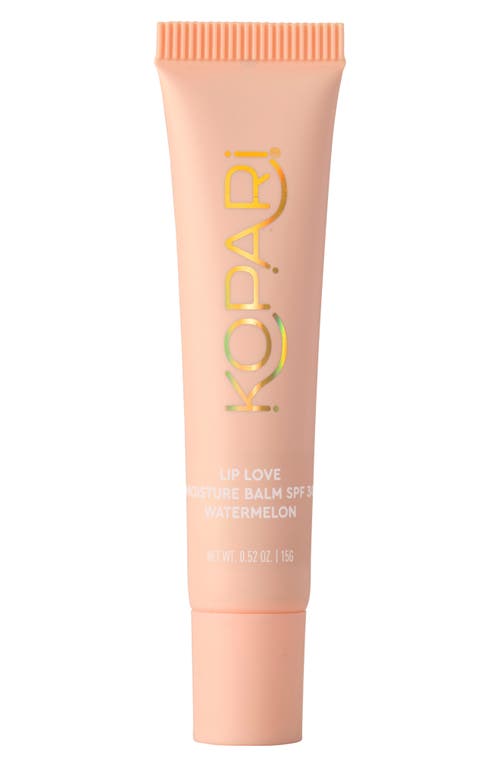 Kopari Lip Love Moisture Balm Spf 30 In Green