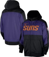 Nike Men's Nike Black Phoenix Suns Authentic On-Court Showtime Performance Full-Zip Hoodie