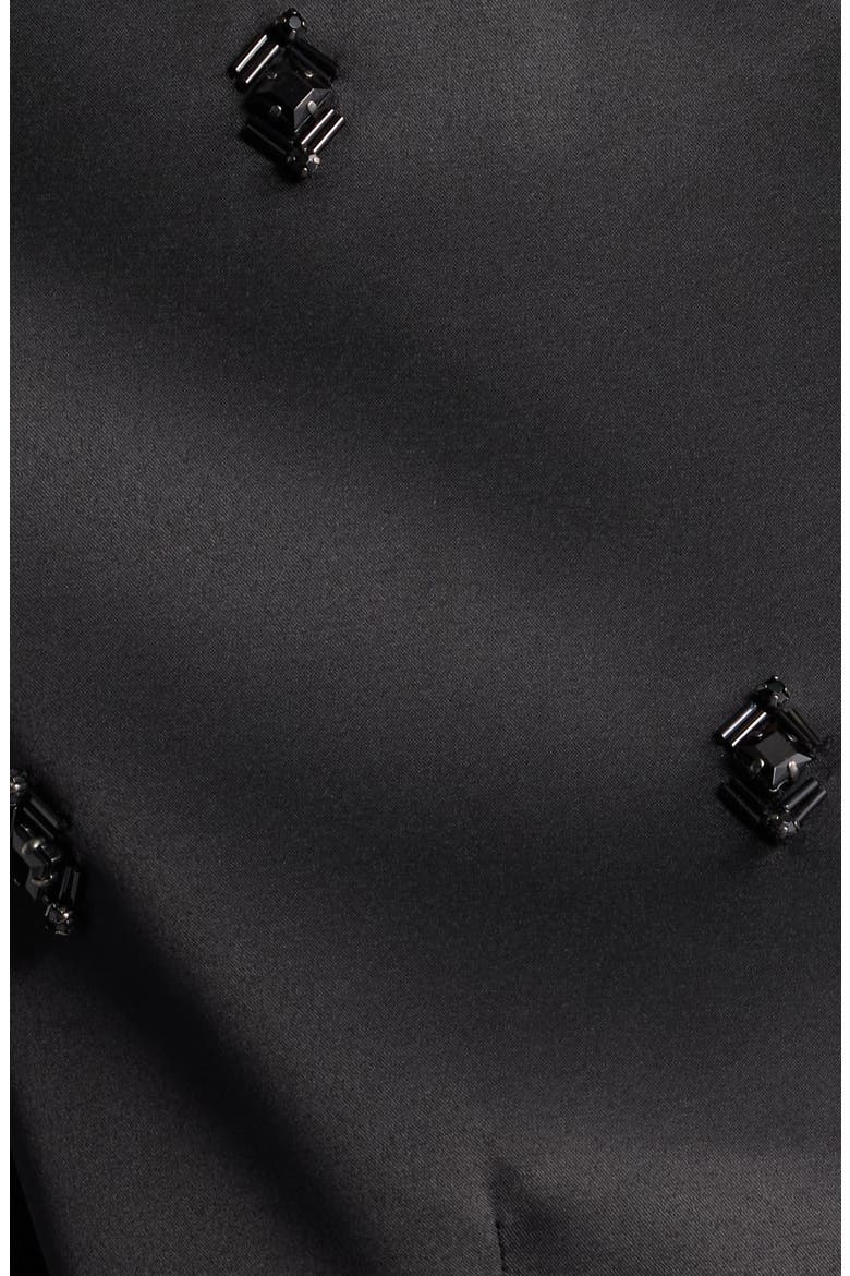 Embellished Cropped Jacket, Alternate, color, BLACK