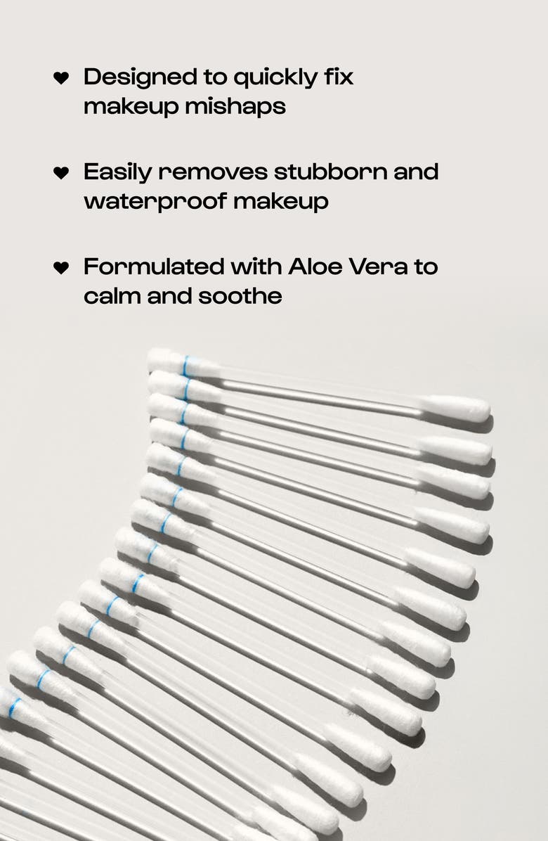 Alleyoop Tip Off Liquid-Filled Makeup Removing Swabs, Alternate, color, Blue