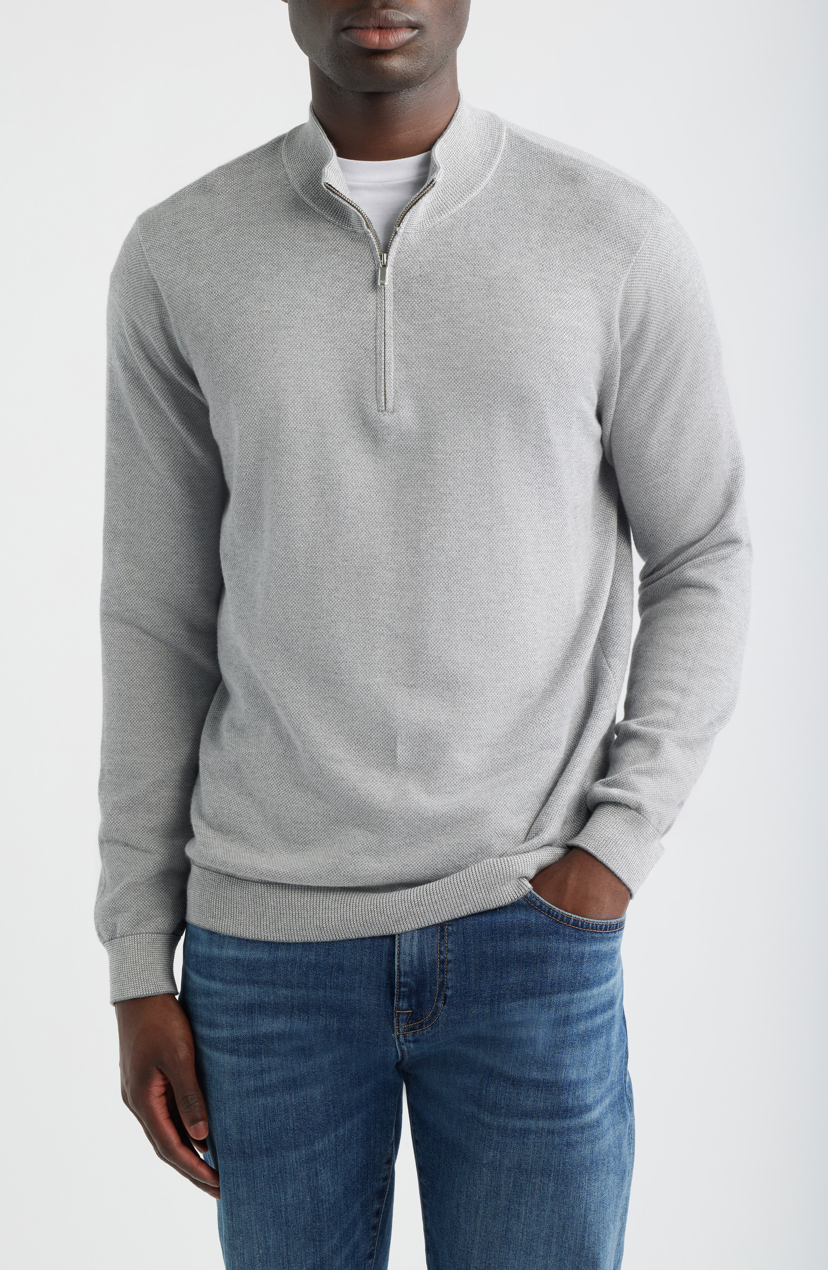 Coolspun Lite Quarter Zip Sweater